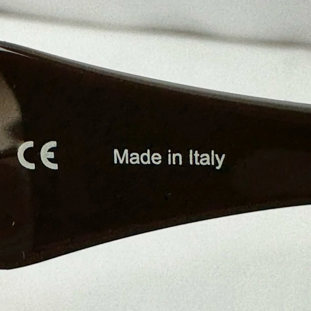 Chopard Women's Brown Gradient Logo Oval Sunglasses